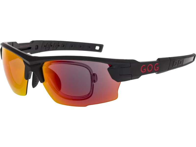 GOG Okulary przeciwsłoneczne korekcyjne z wymiennymi soczewkami GOG E540-1R
