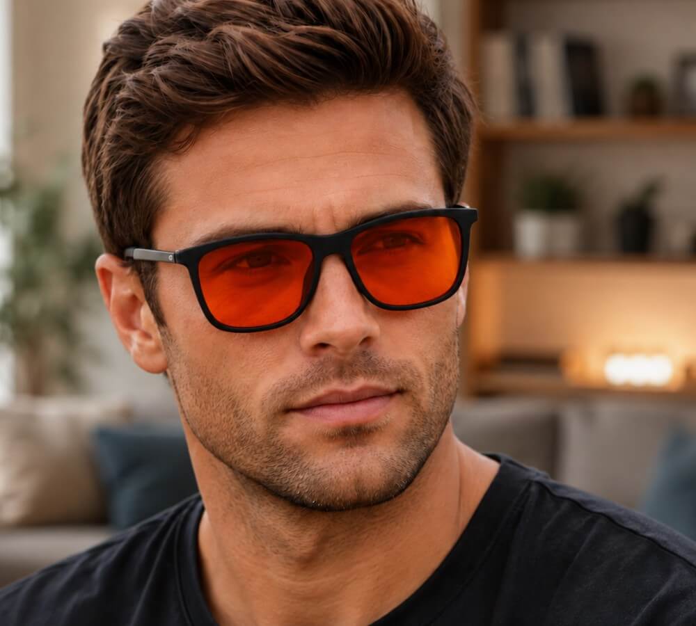PolarZONE 760B M – okulary Biohacking Blue Blocker 0.00